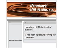Tablet Screenshot of hermitagehillmedia.com